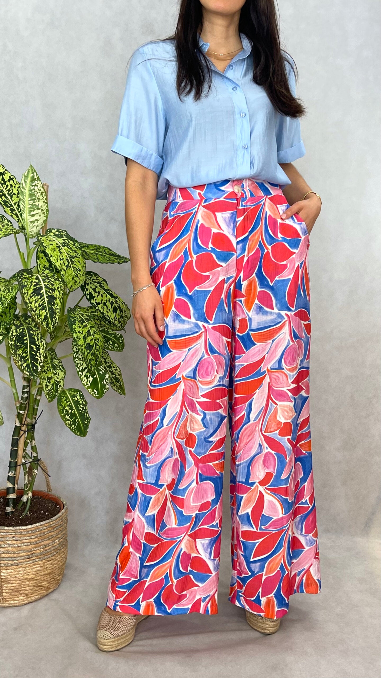 Calças Padrão Verão