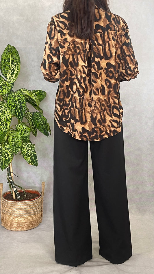 Camisa Animal Print