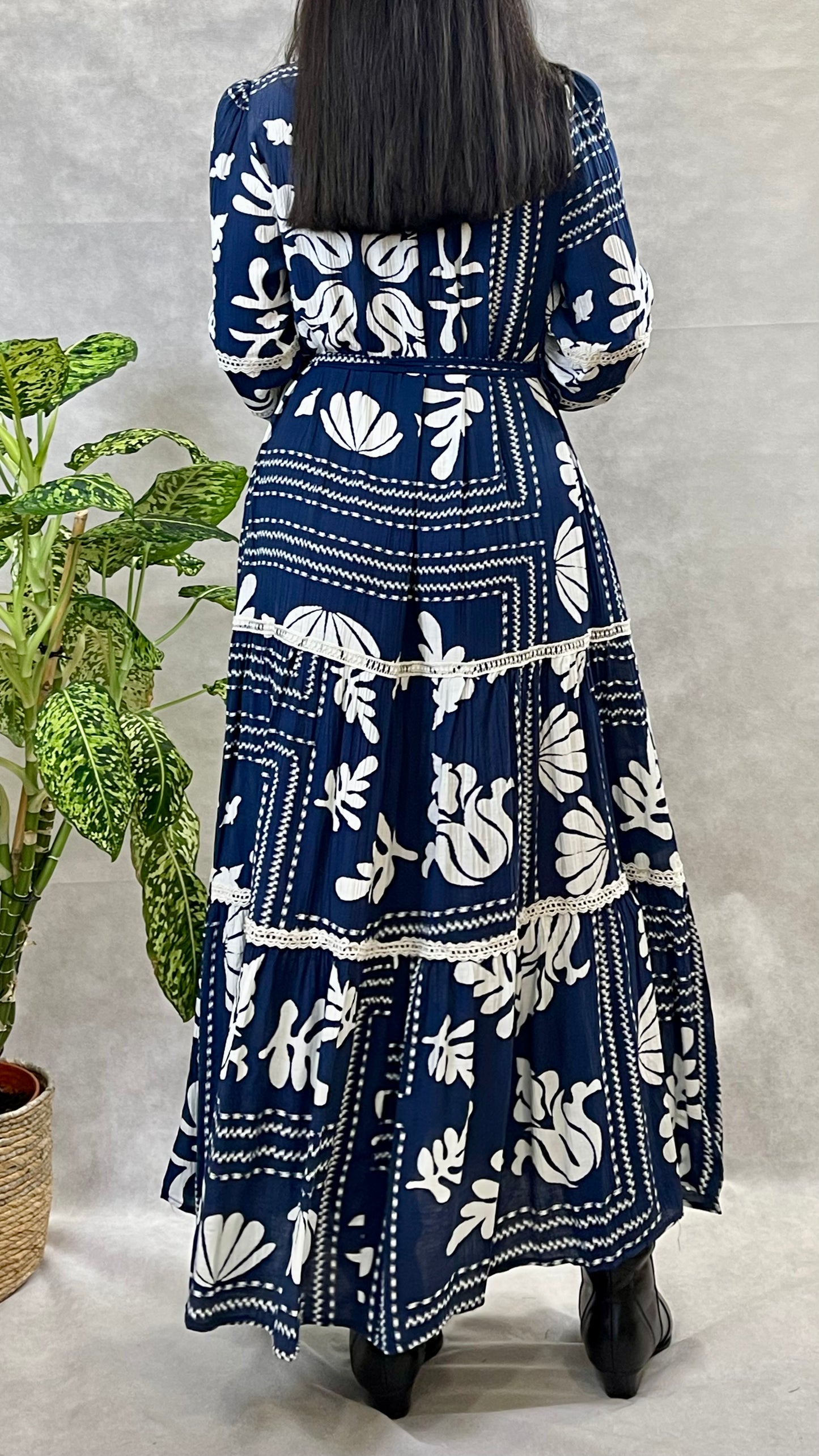 Vestido Virgínia Azul
