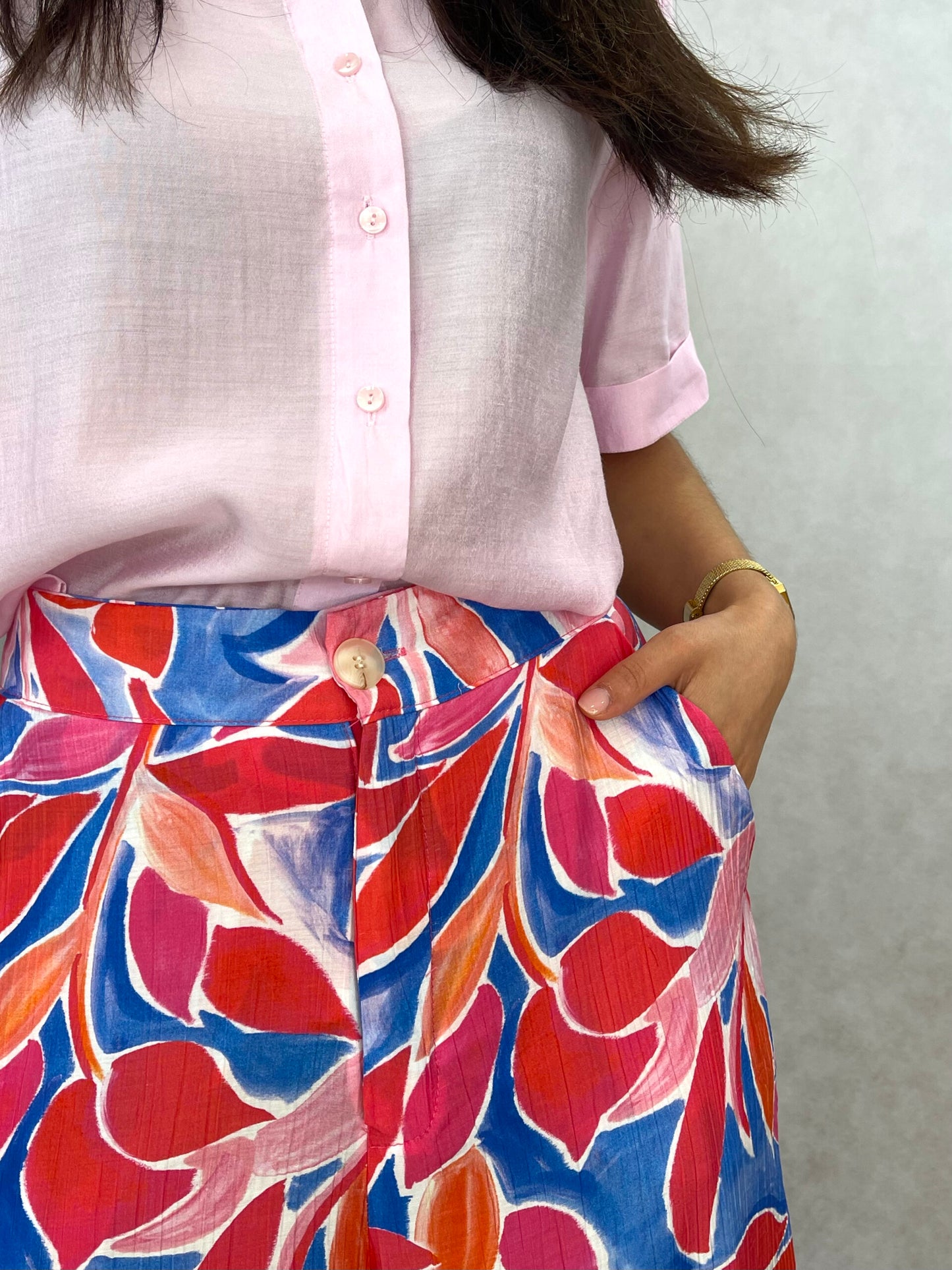 Calças Padrão Verão