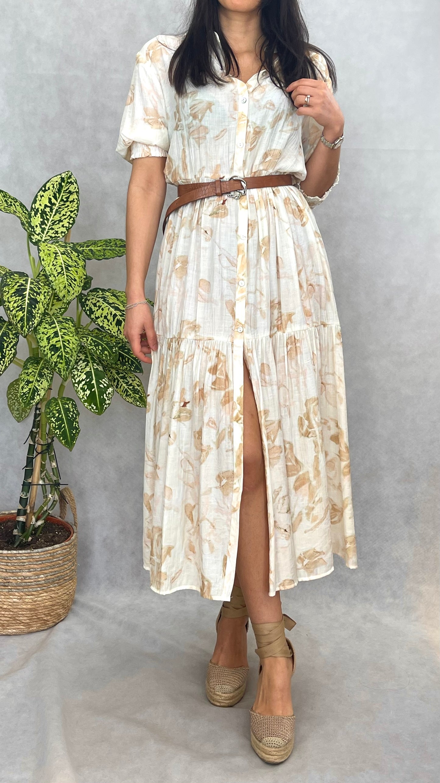 Vestido Midi Oversize Vermelho