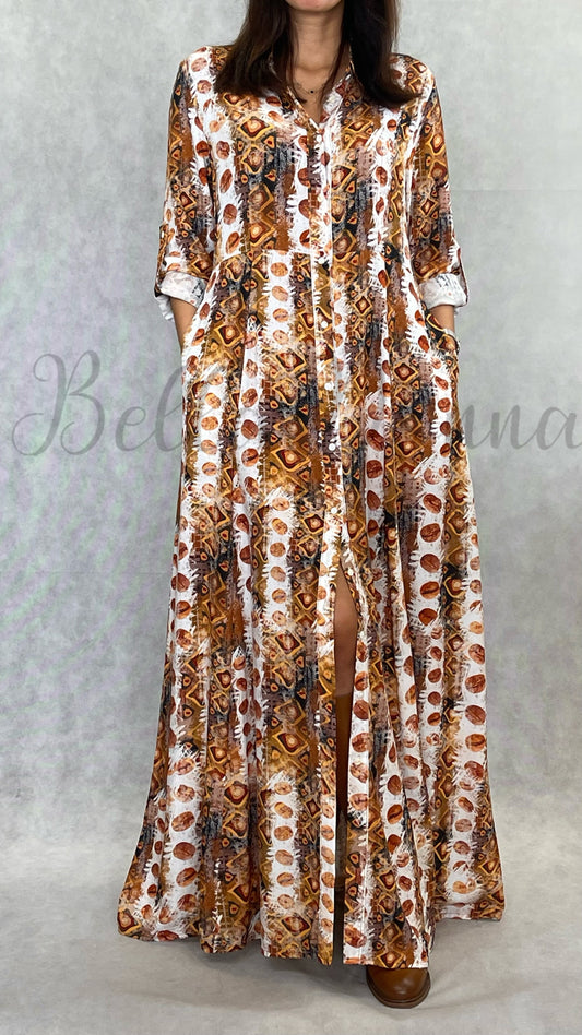 Vestido Fall Laranja