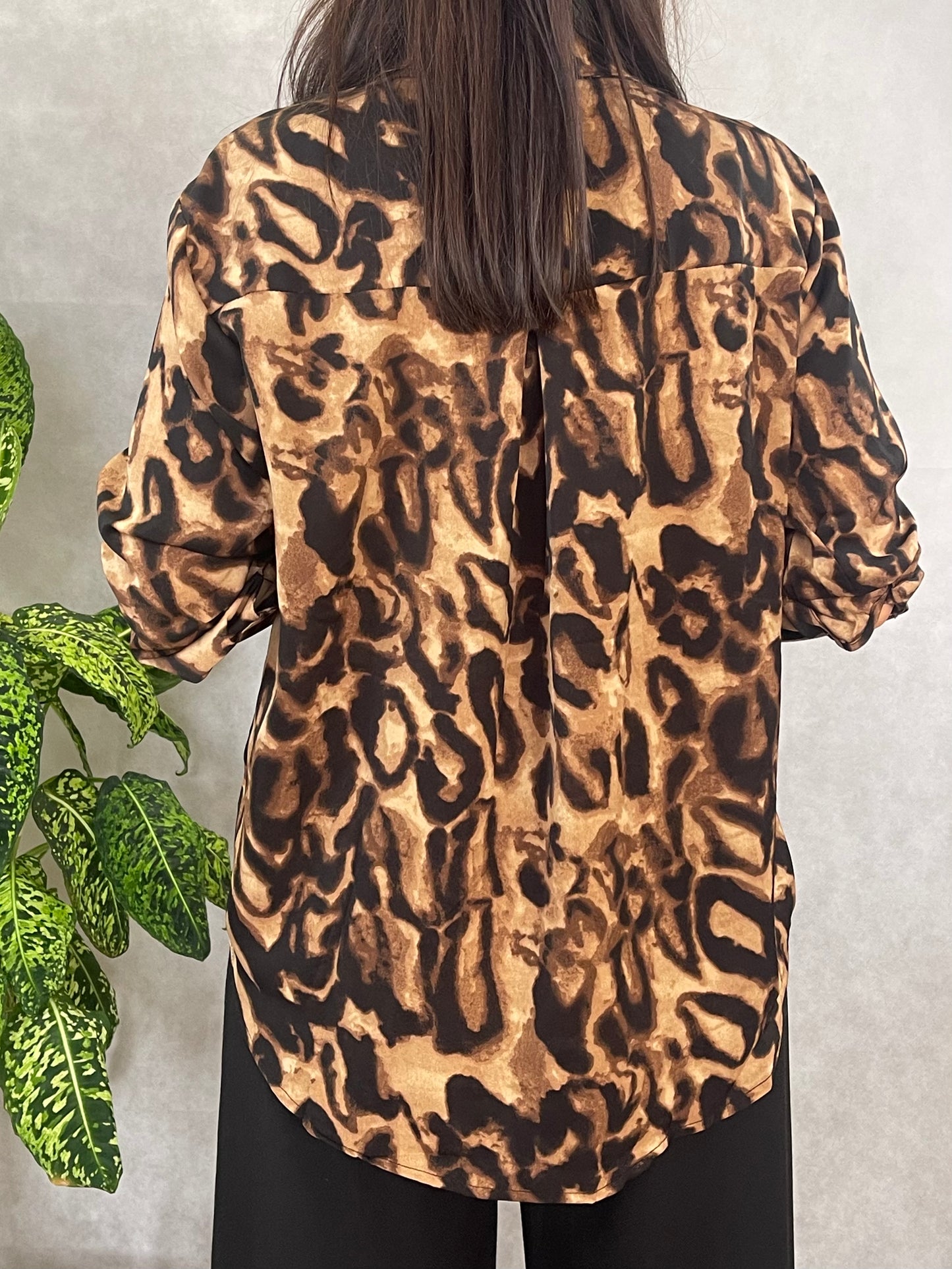 Camisa Animal Print