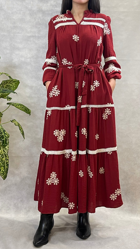 Vestido Cassie Vermelho