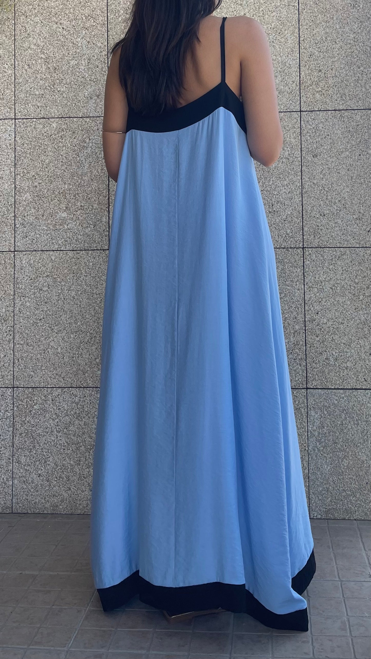 Vestido Roma Azul