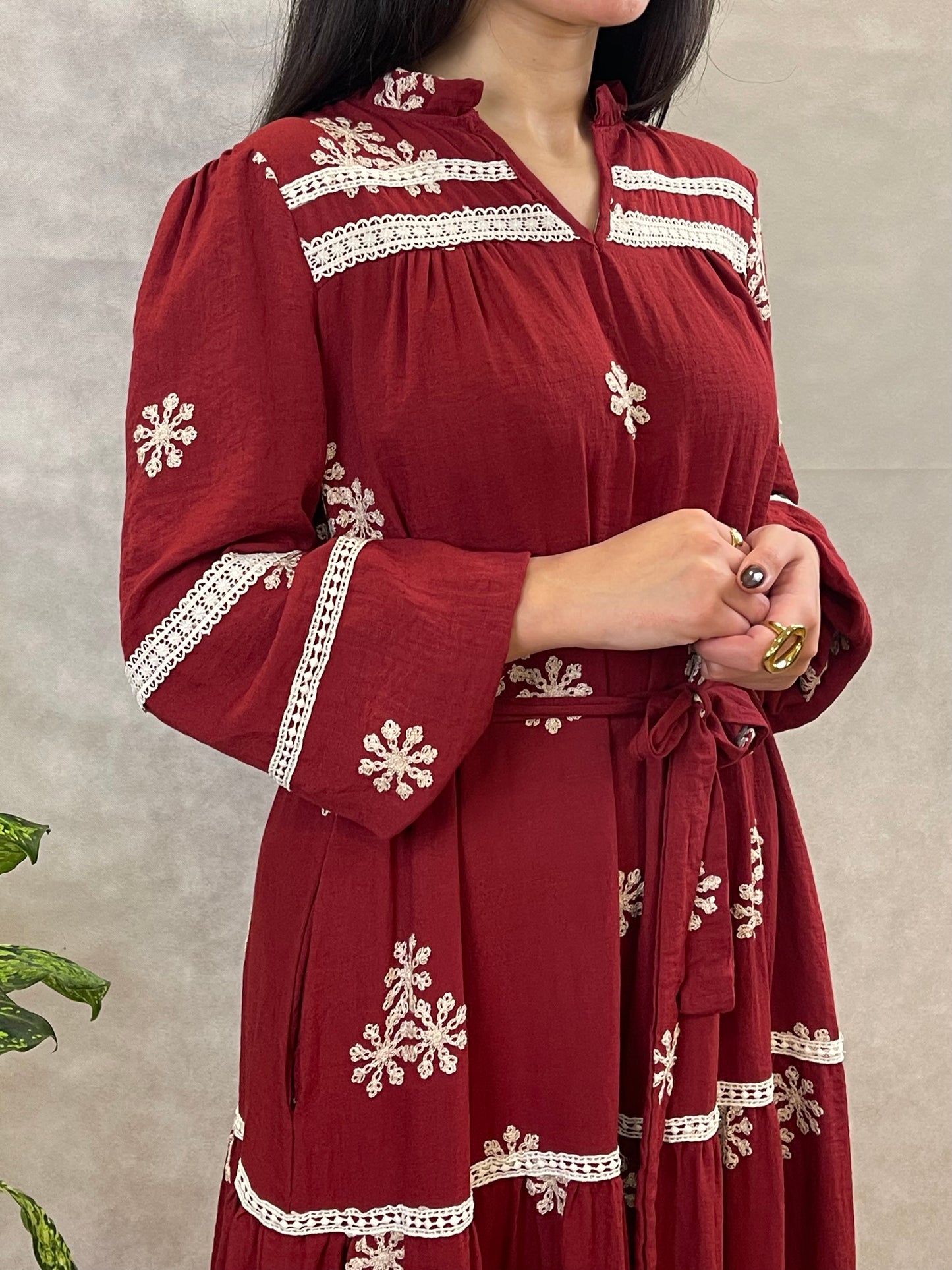 Vestido Cassie Vermelho