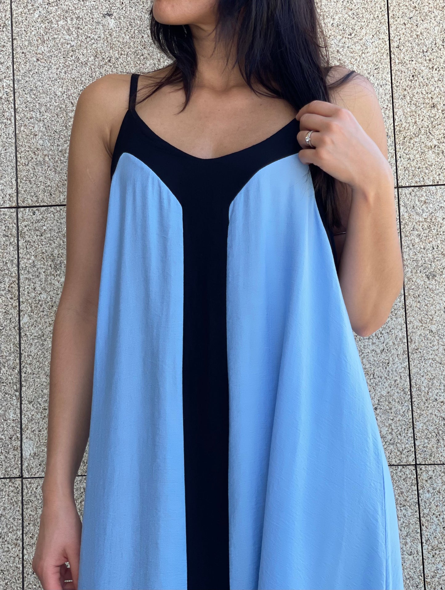 Vestido Roma Azul