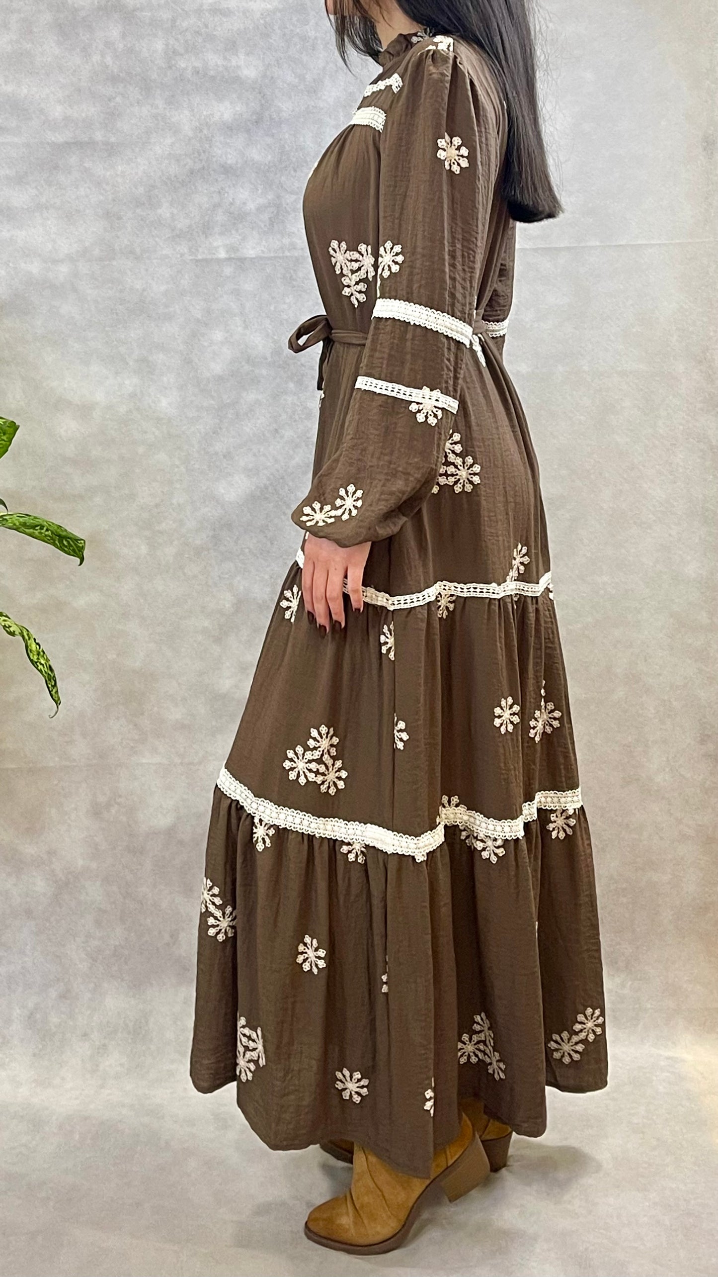 Vestido Cassie Castanho