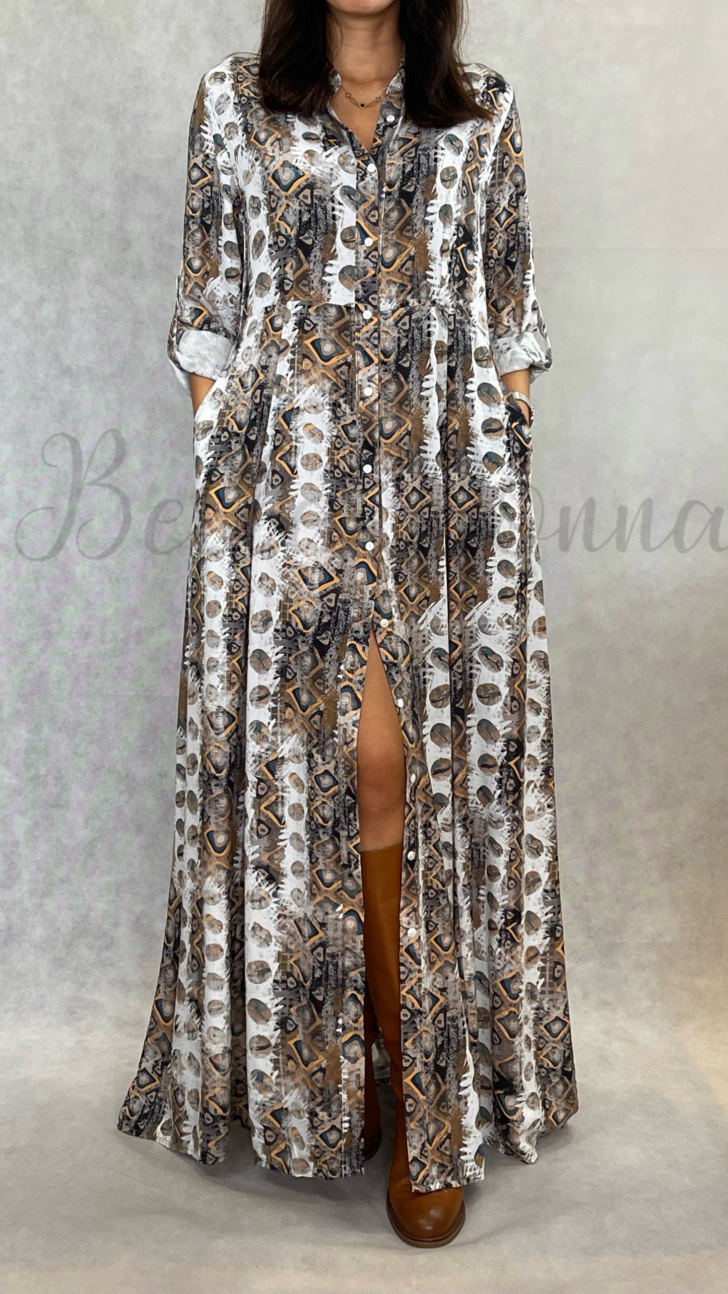 Vestido Fall Cinza