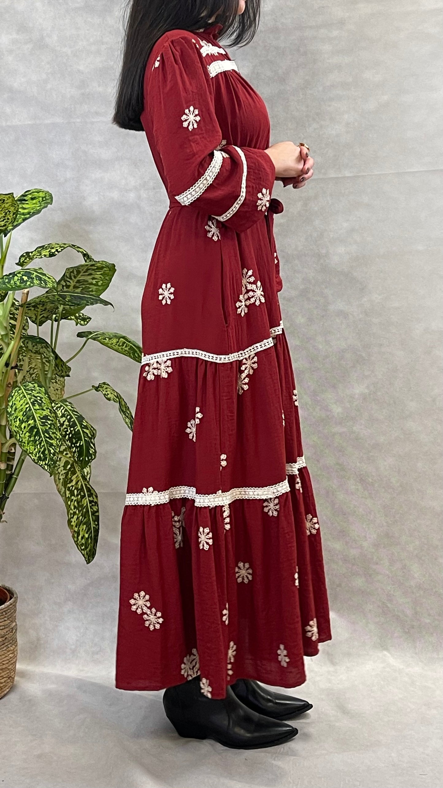 Vestido Cassie Vermelho