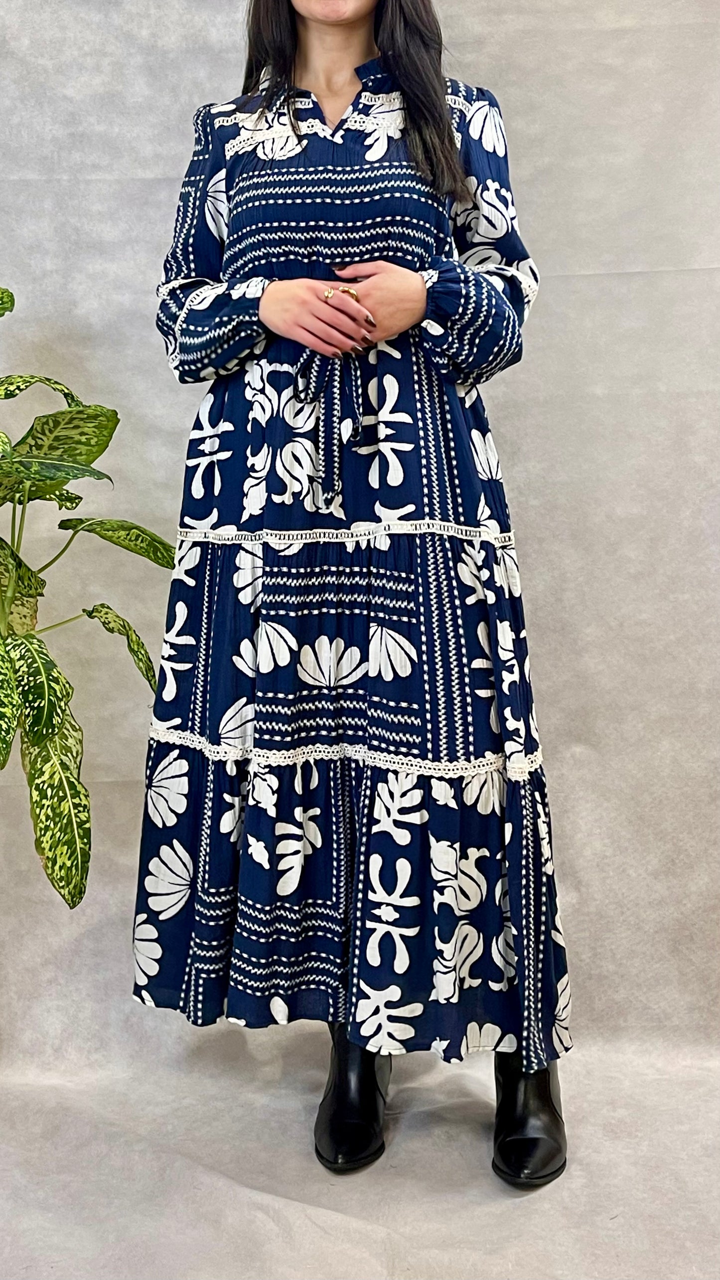 Vestido Virgínia Azul