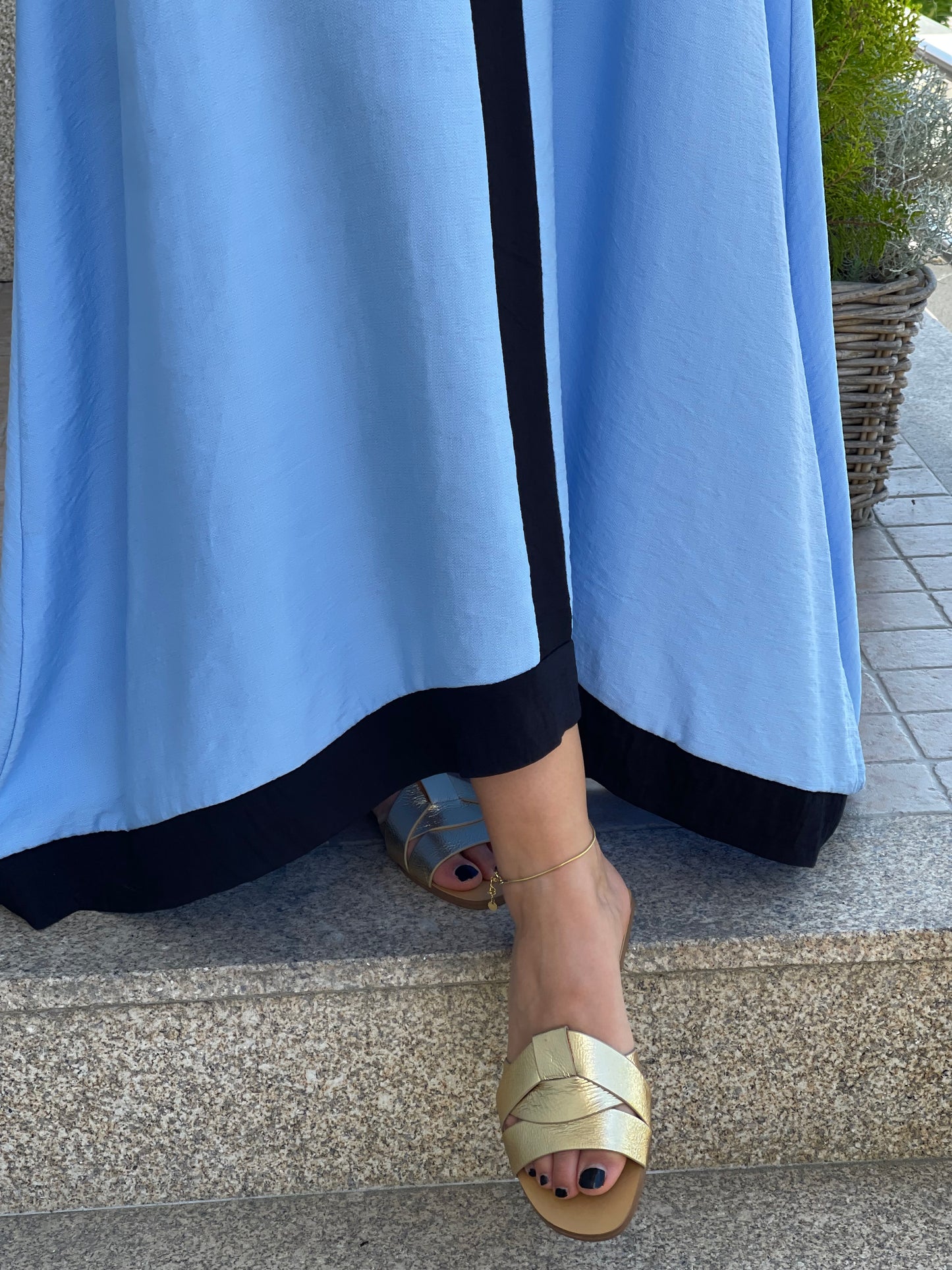 Vestido Roma Azul