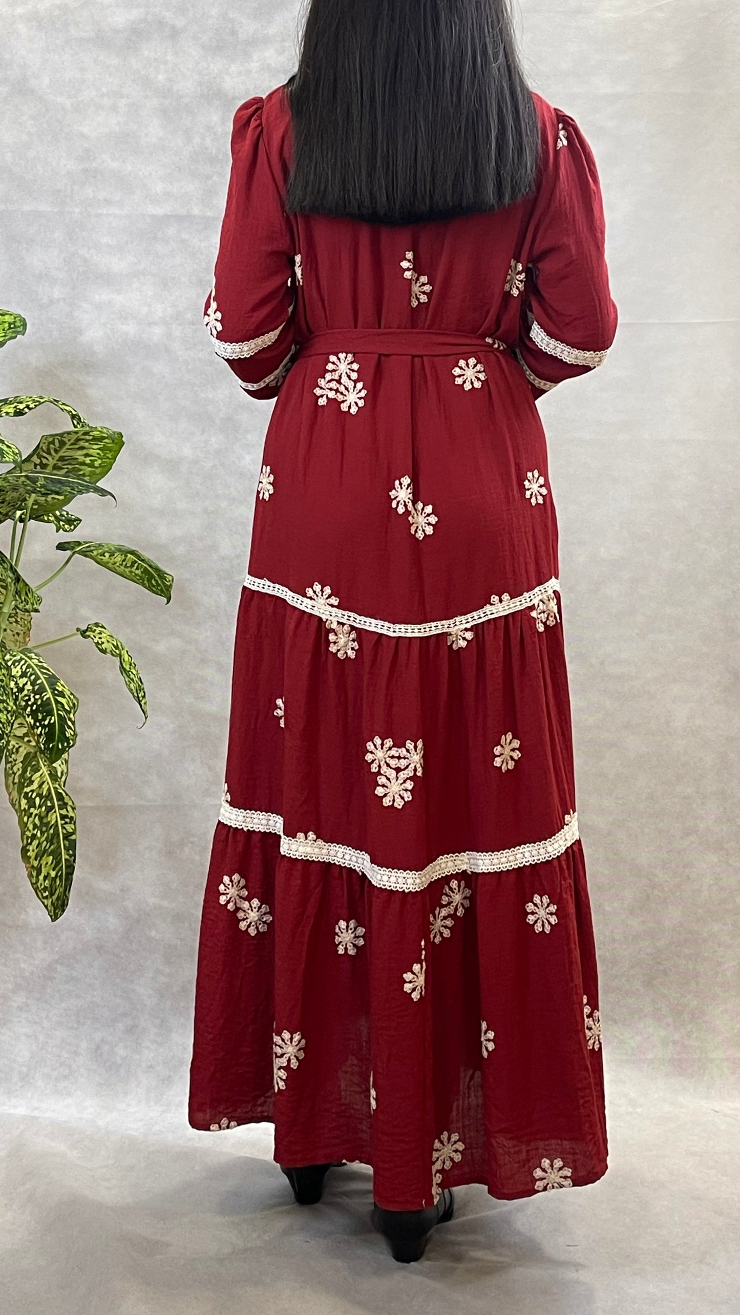 Vestido Cassie Vermelho