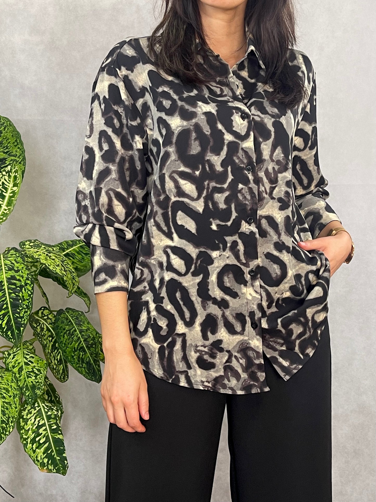 Camisa Animal Print