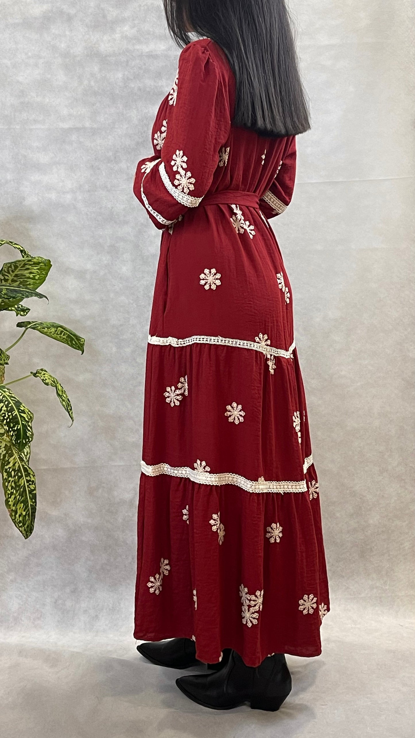 Vestido Cassie Vermelho