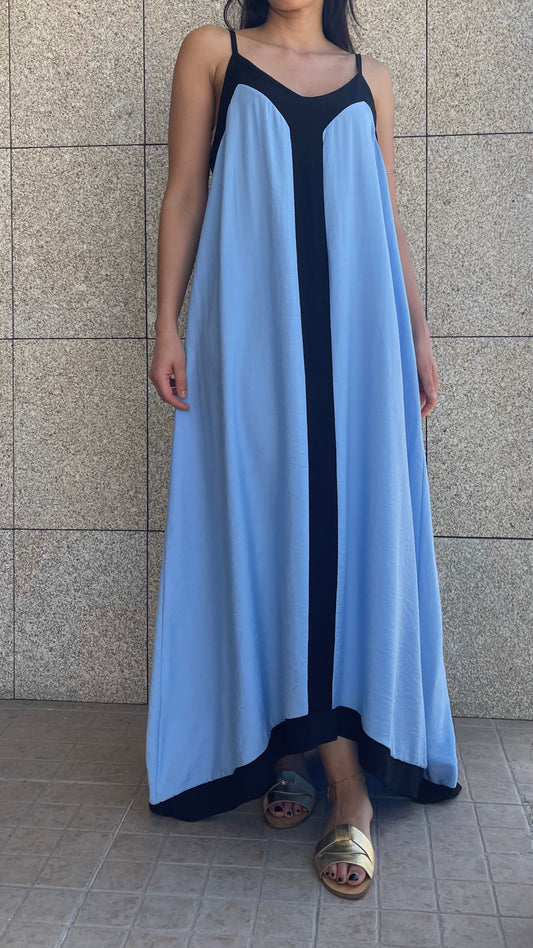 Vestido Roma Azul