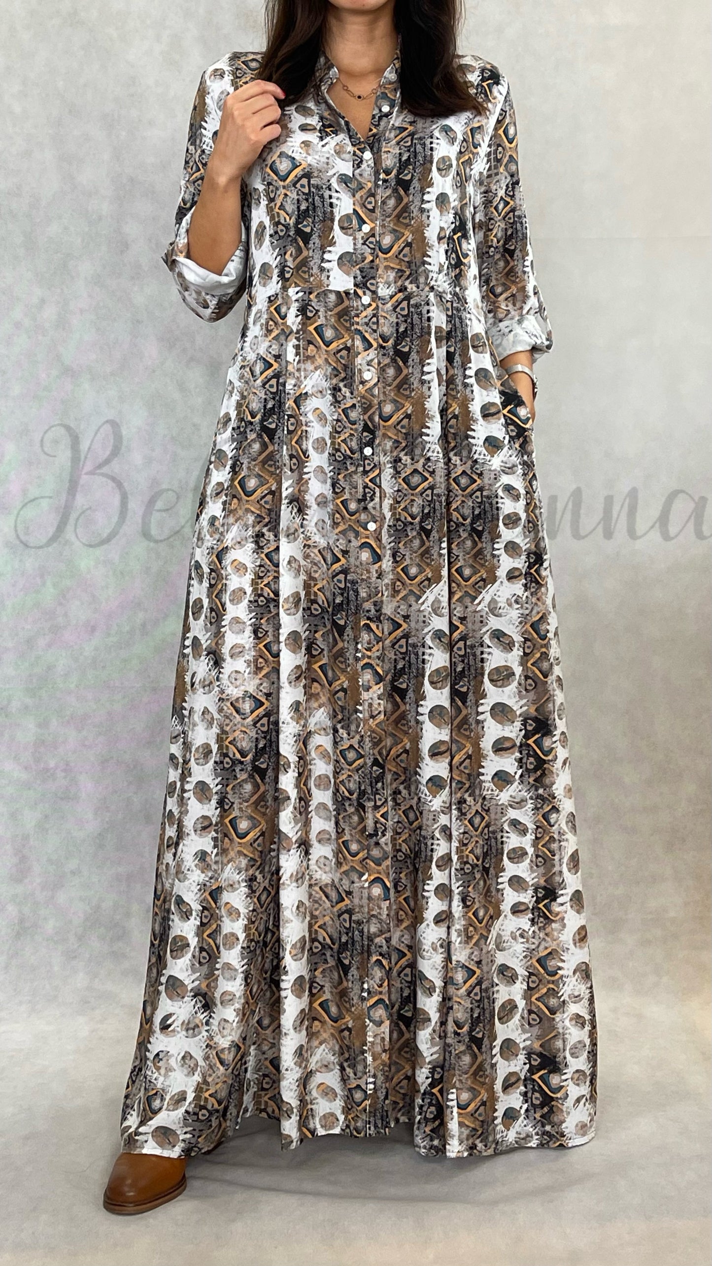 Vestido Fall Cinza