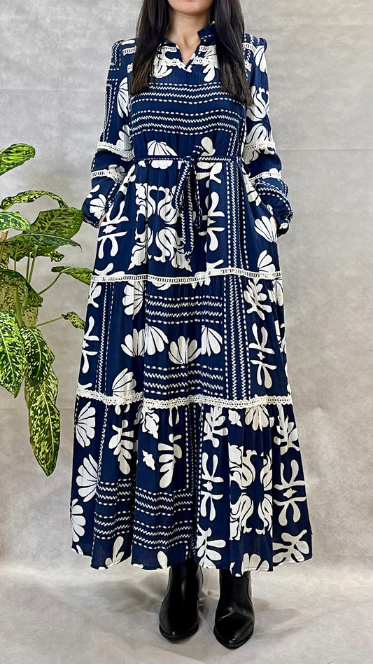 Vestido Virgínia Azul