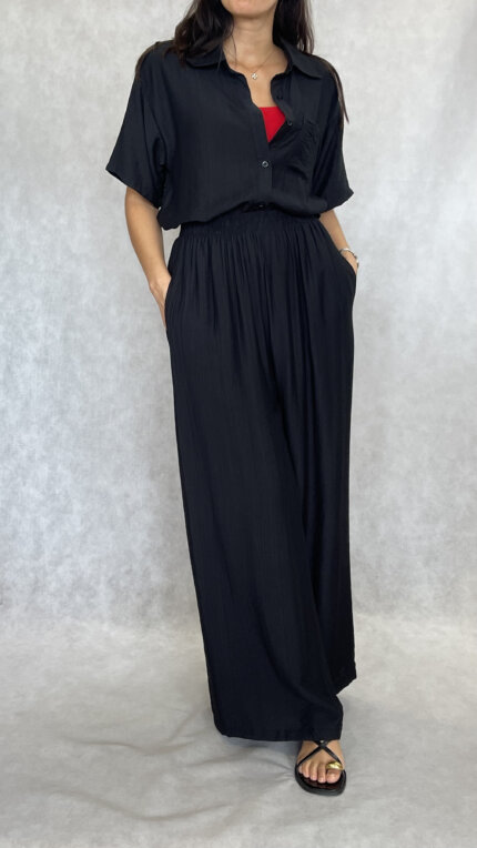 Conjunto Calças e Camisa Preto