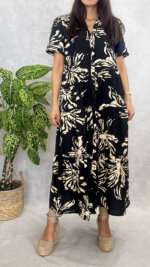 Vestido Dublin Preto/Creme - Image 2